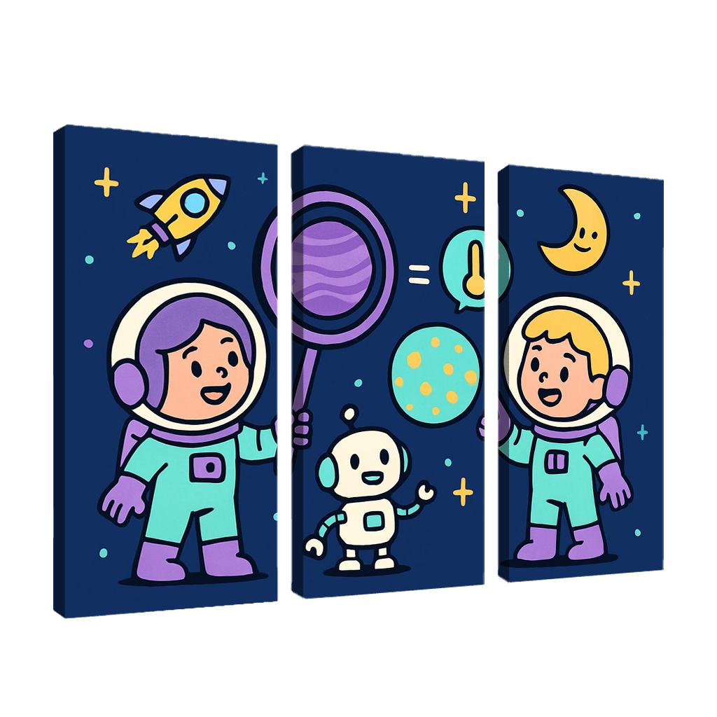 Starlight Planet Detective Club decor
