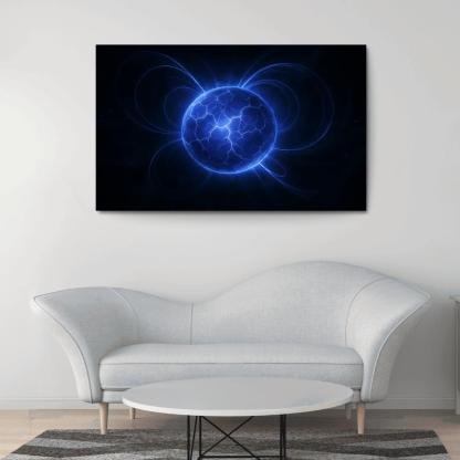 Magnetar Starquakes And Twisted Magnetic Skies oil paintings frame