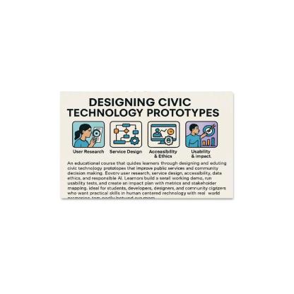Civic Technology Studio Designing Digital Tools For Public Good custom paintings frame