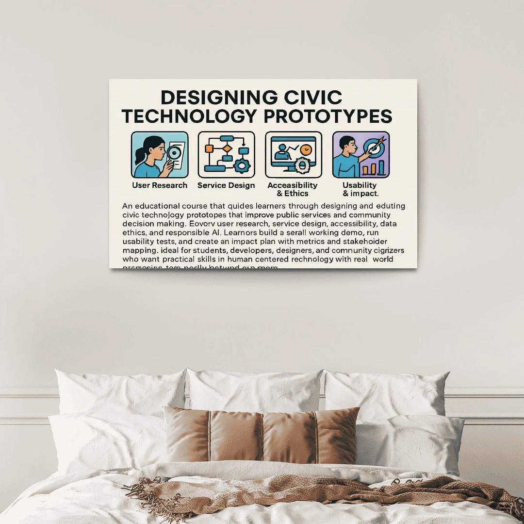 Civic Technology Studio Designing Digital Tools For Public Good custom paintings frame