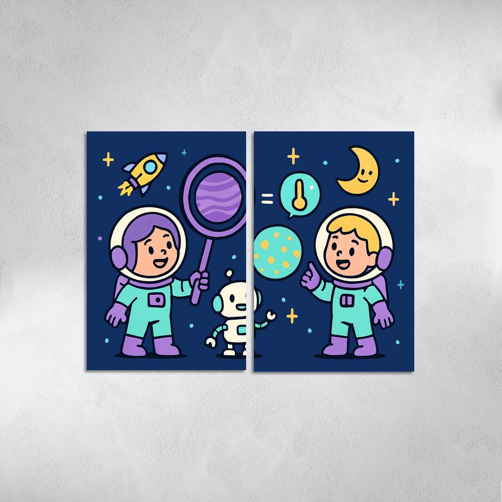 Starlight Planet Detective Club decor