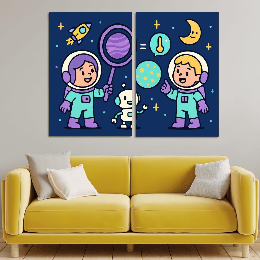 Starlight Planet Detective Club decor