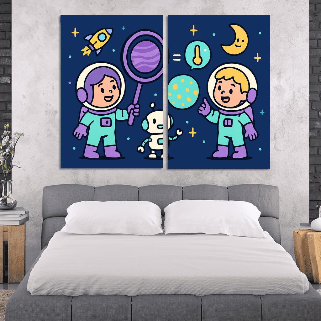 Starlight Planet Detective Club decor