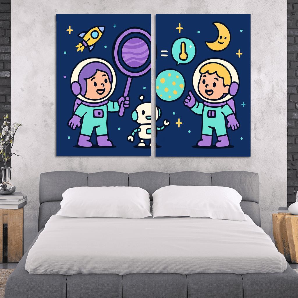 Starlight Planet Detective Club decor
