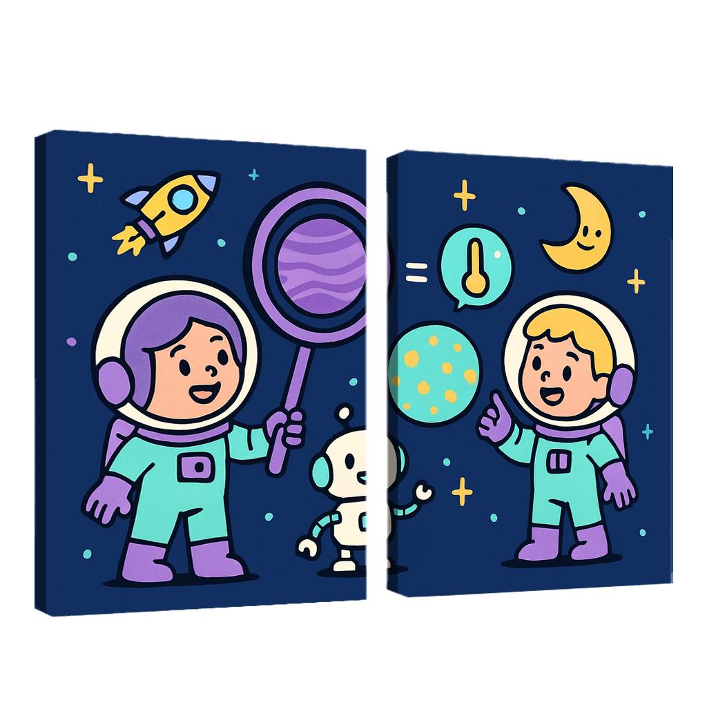 Starlight Planet Detective Club decor