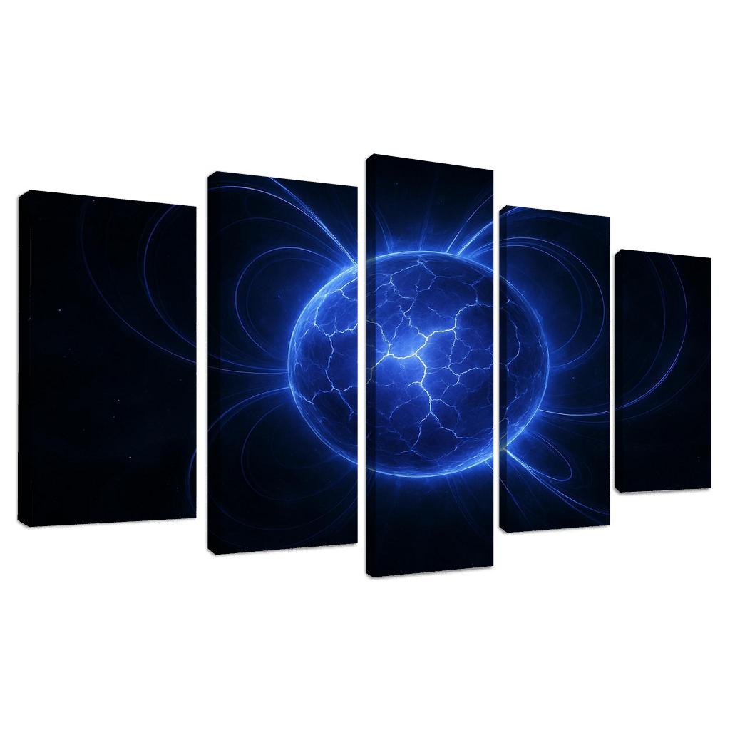 Magnetar Starquakes And Twisted Magnetic Skies oil paintings frame