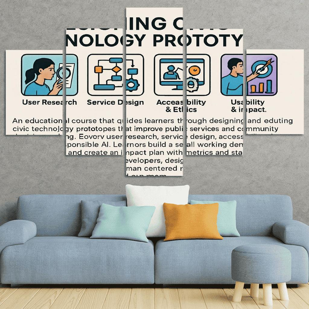 Civic Technology Studio Designing Digital Tools For Public Good custom paintings frame