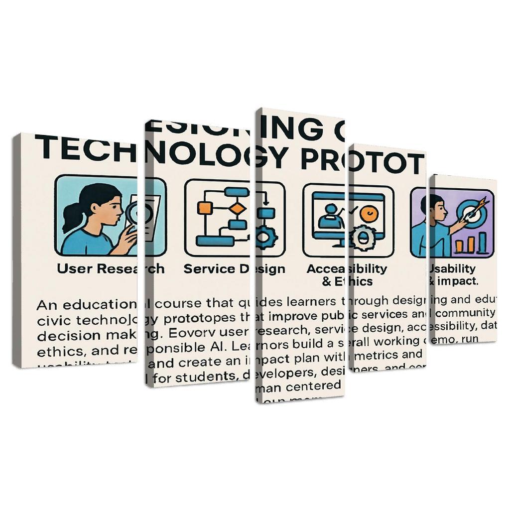 Civic Technology Studio Designing Digital Tools For Public Good custom paintings frame