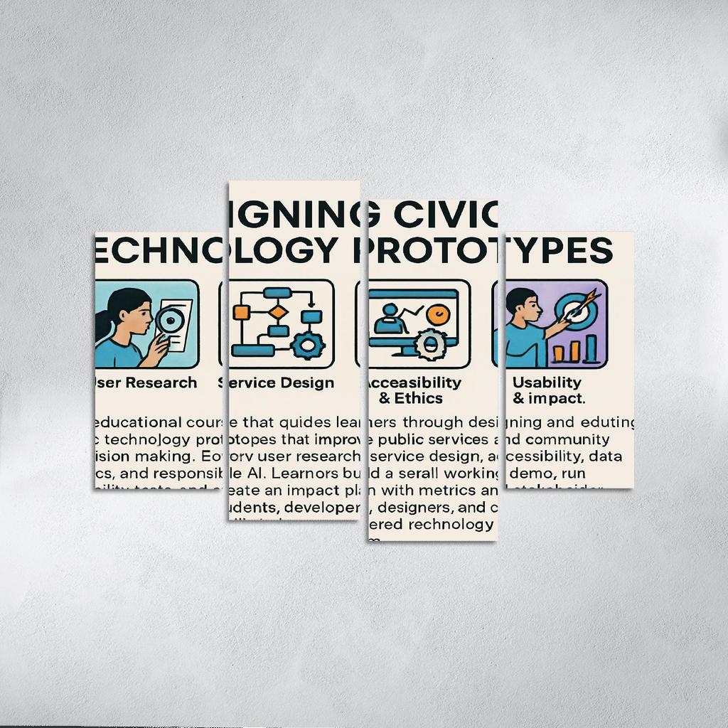 Civic Technology Studio Designing Digital Tools For Public Good custom paintings frame