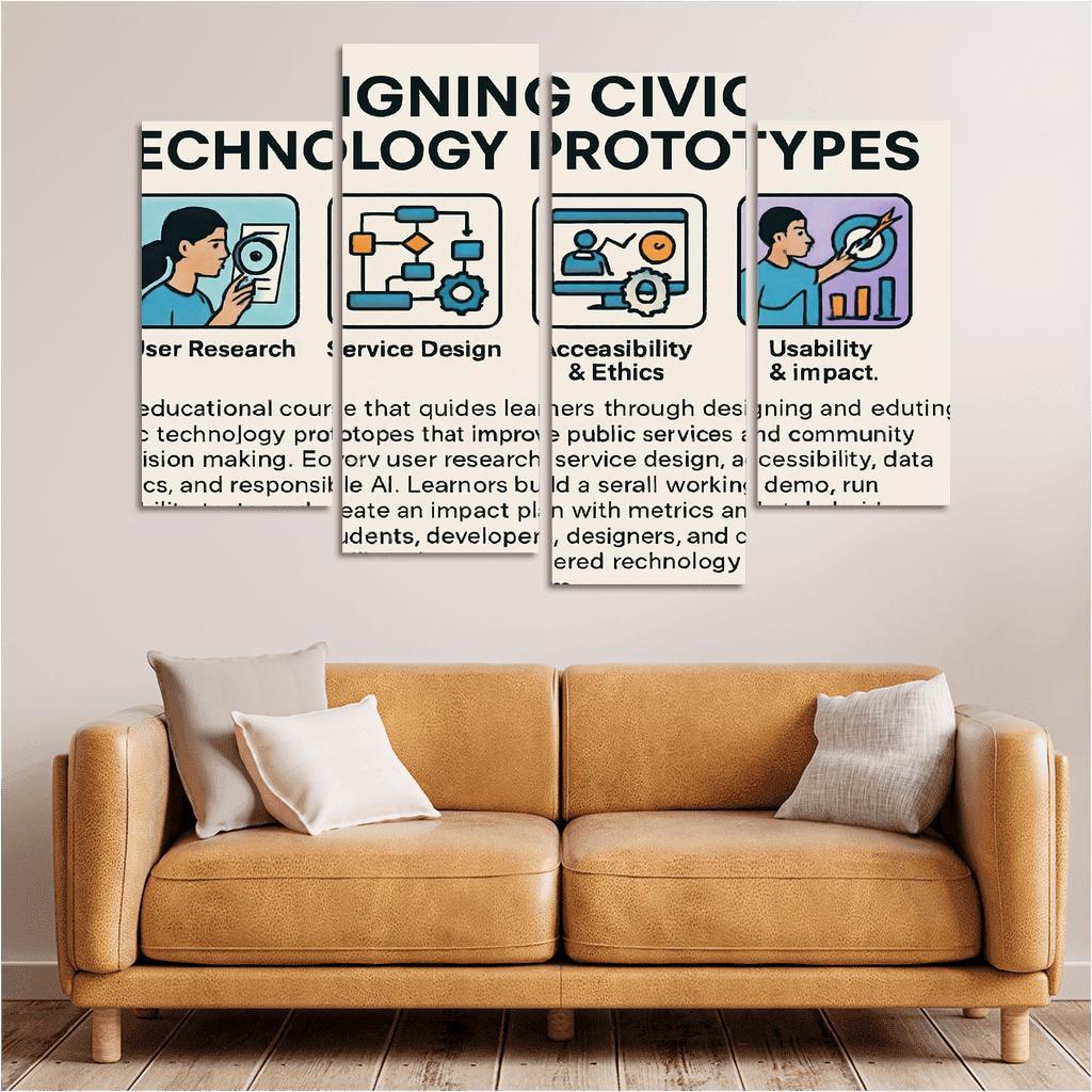 Civic Technology Studio Designing Digital Tools For Public Good custom paintings frame