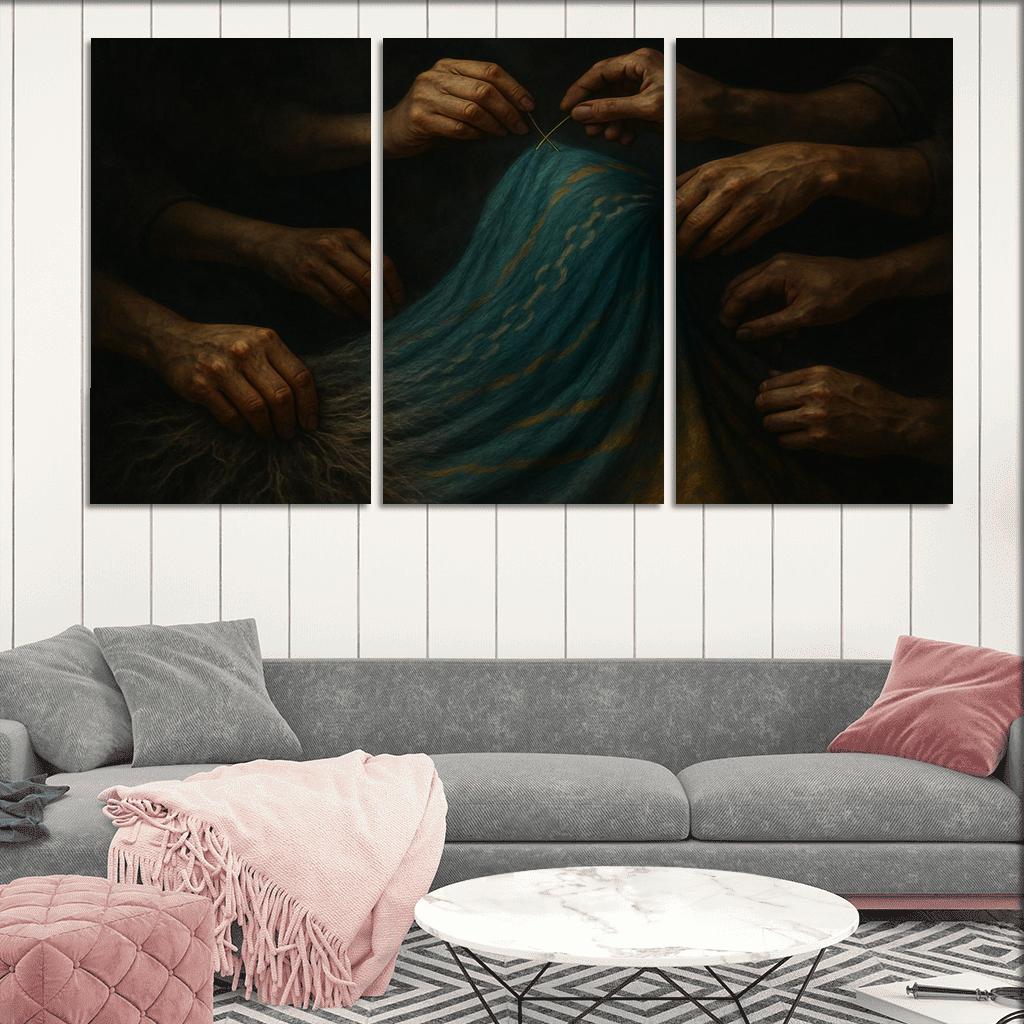 Threads Of Dignity Visual Advocacy Against Forced Labor premium artwork frames
