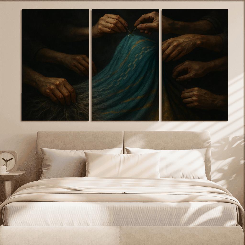 Threads Of Dignity Visual Advocacy Against Forced Labor premium artwork frames