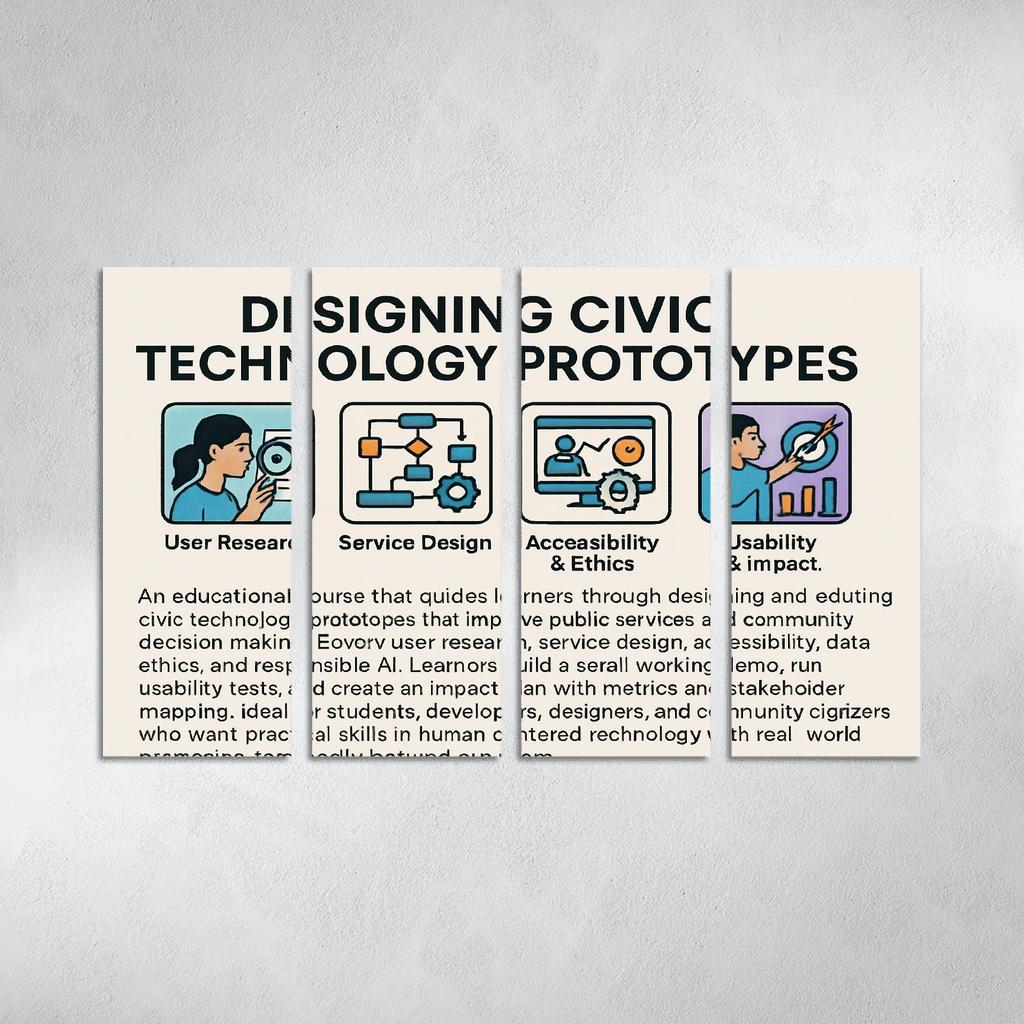 Civic Technology Studio Designing Digital Tools For Public Good custom paintings frame