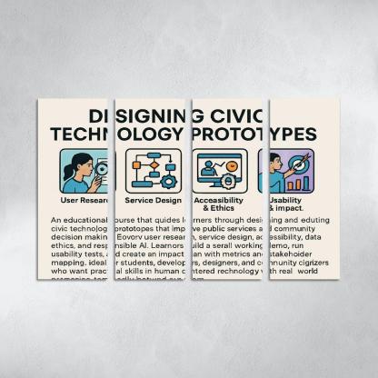 Civic Technology Studio Designing Digital Tools For Public Good custom paintings frame