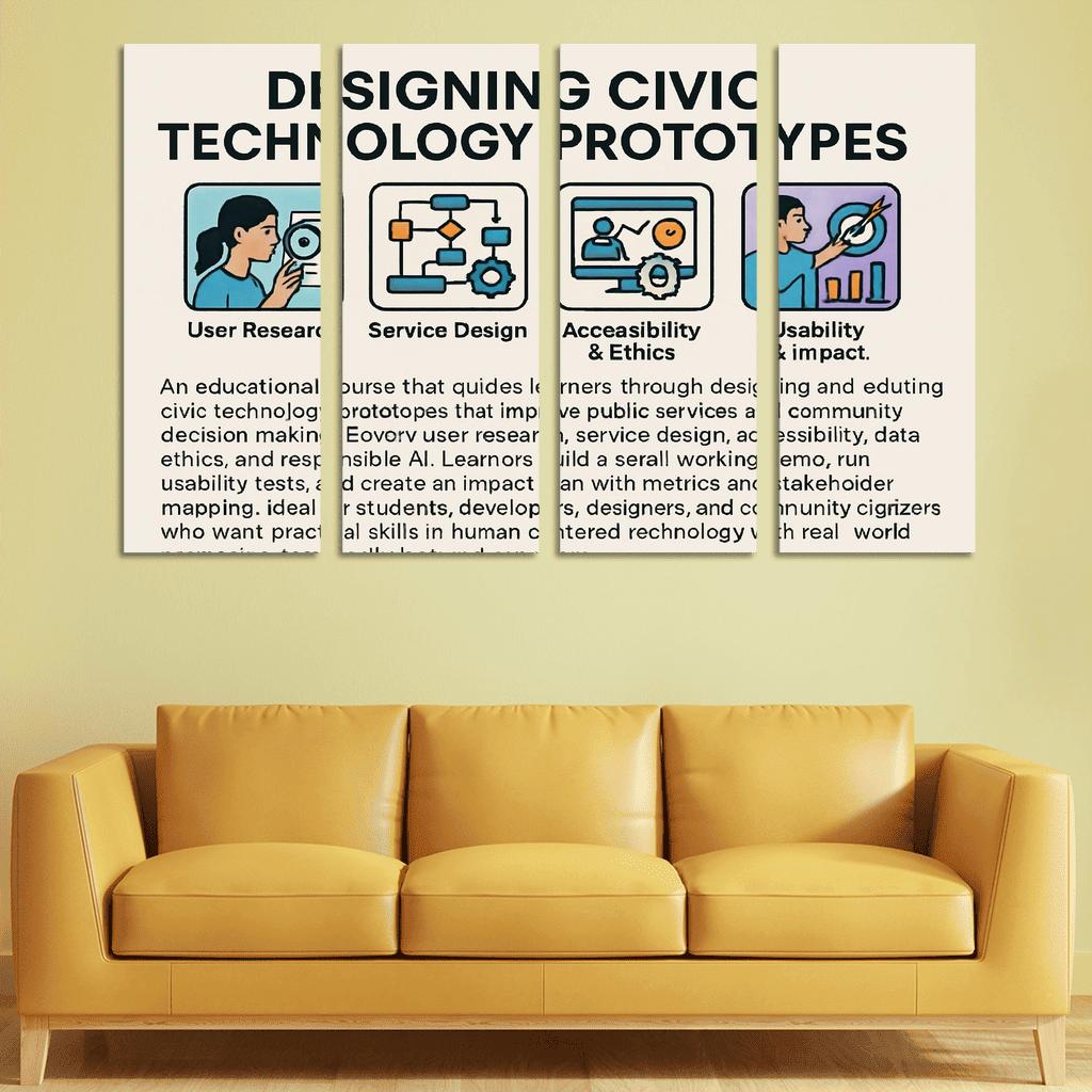 Civic Technology Studio Designing Digital Tools For Public Good custom paintings frame