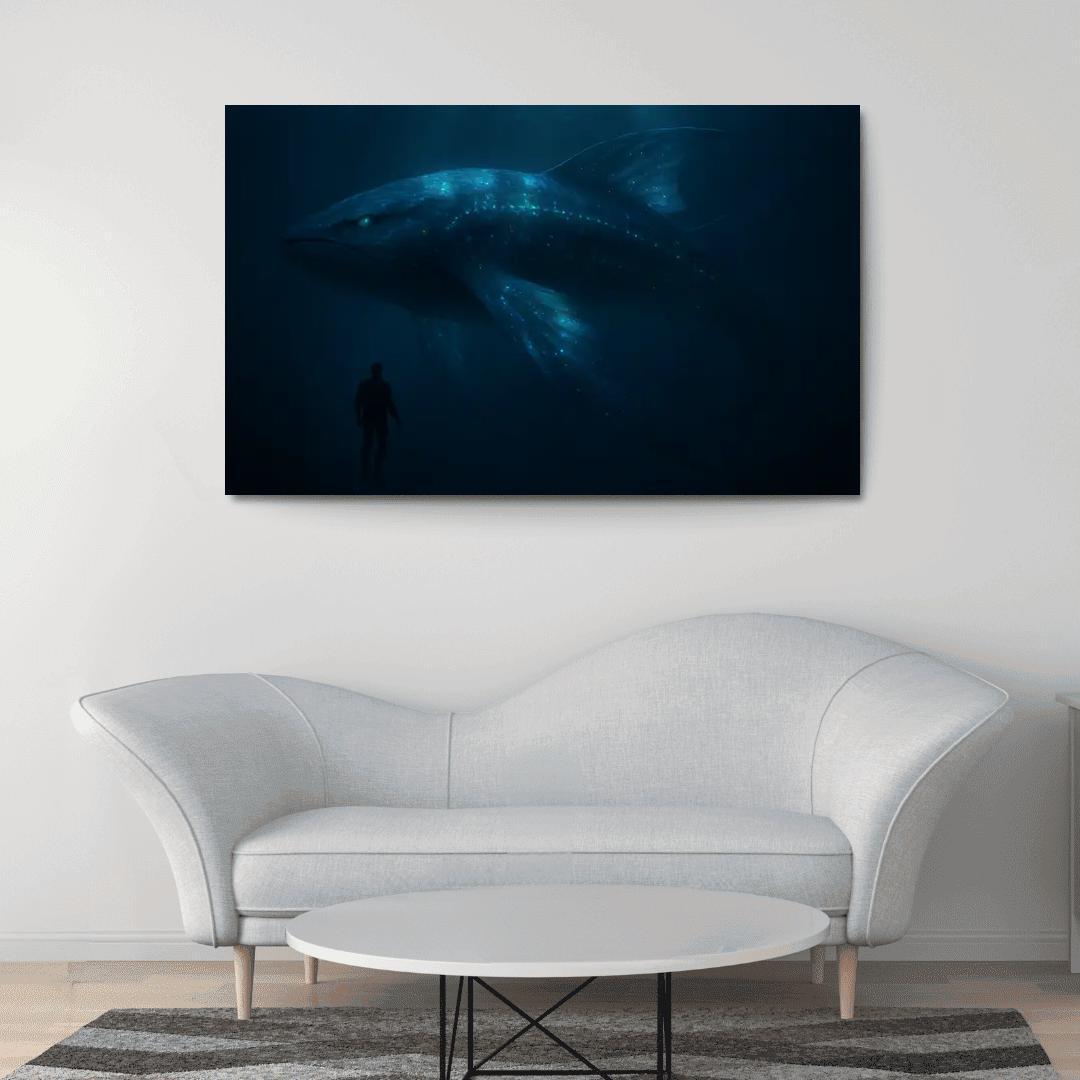 The Tidesinger Leviathan wall art