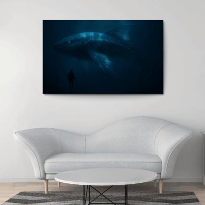 The Tidesinger Leviathan wall art