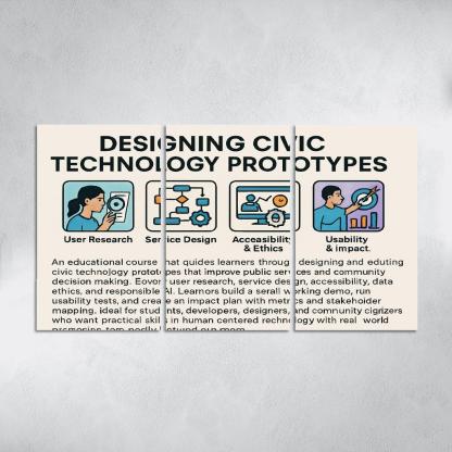 Civic Technology Studio Designing Digital Tools For Public Good custom paintings frame