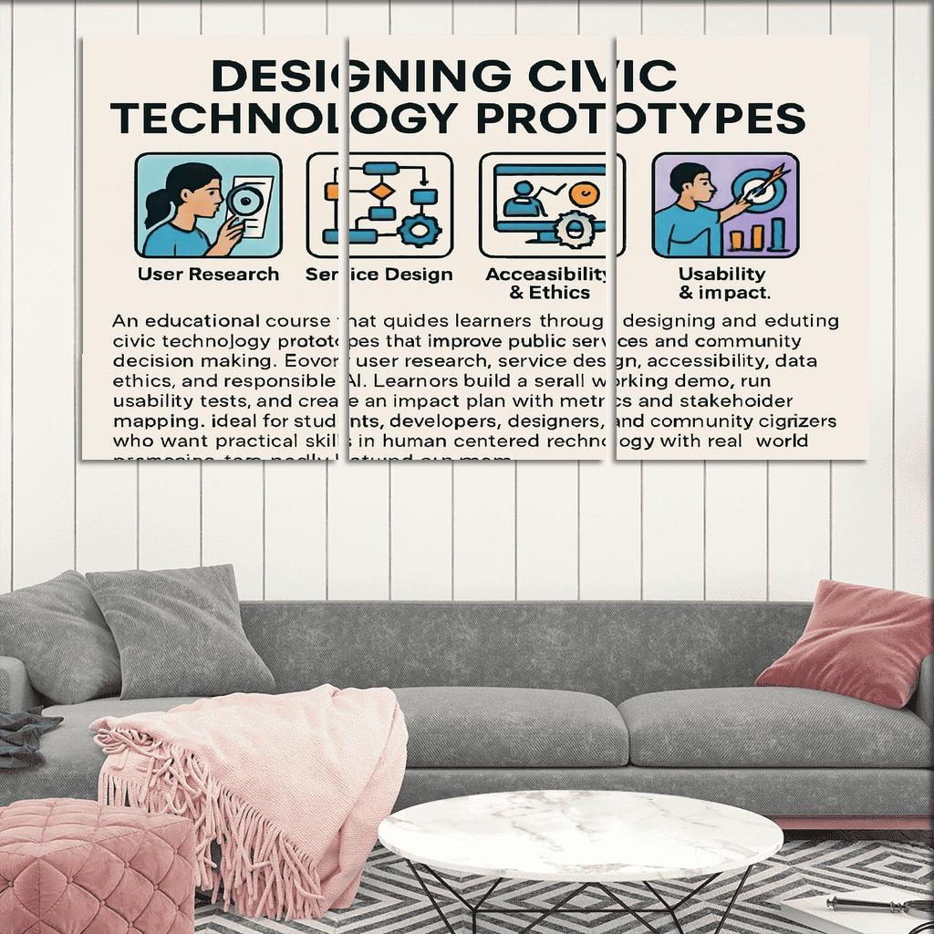 Civic Technology Studio Designing Digital Tools For Public Good custom paintings frame