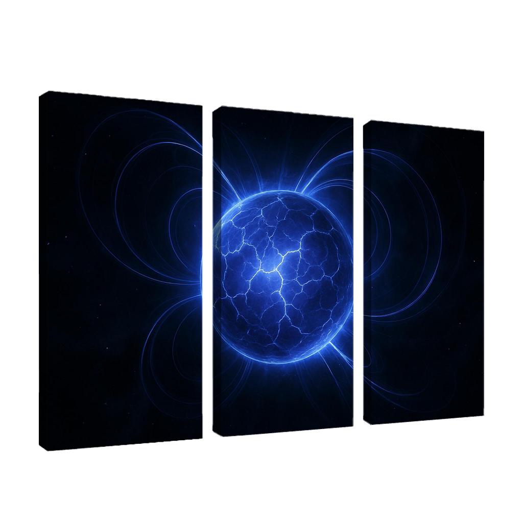 Magnetar Starquakes And Twisted Magnetic Skies oil paintings frame