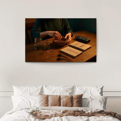 Analog Sound Mapping Create Music From Everyday Objects multi-panel paintings