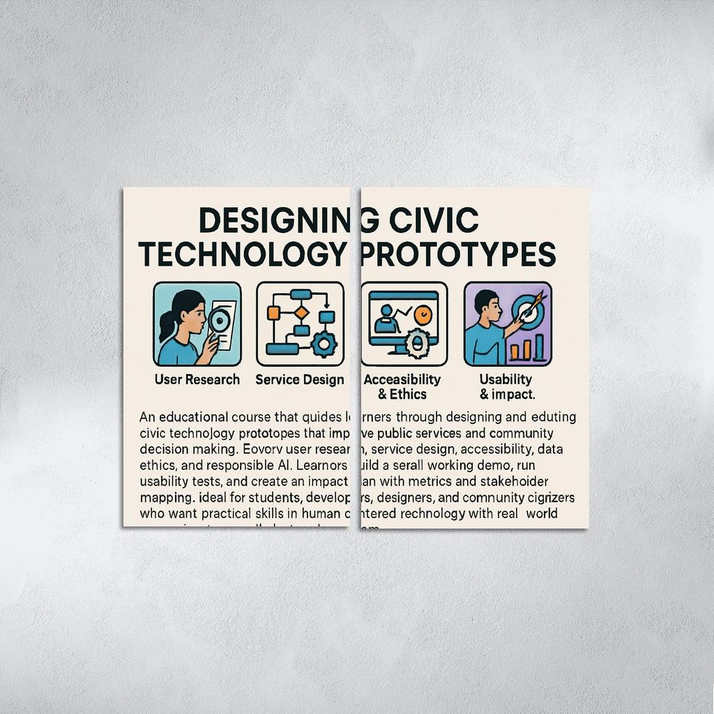 Civic Technology Studio Designing Digital Tools For Public Good custom paintings frame