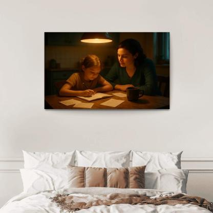 The Kitchen Table Constellations premium artwork frames