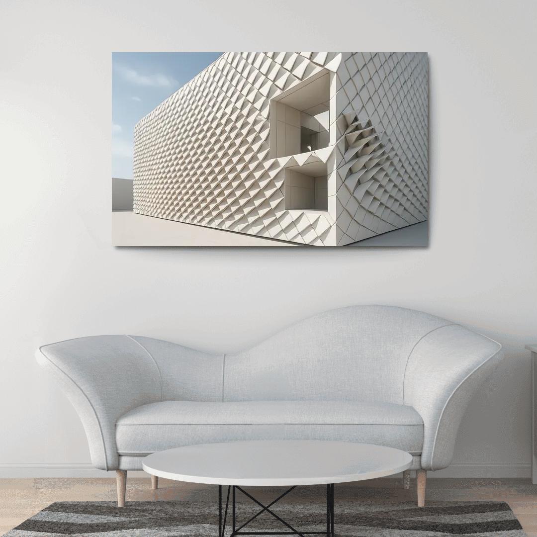 Adaptive Facade Kinetic Ceramic Loom one-piece frames