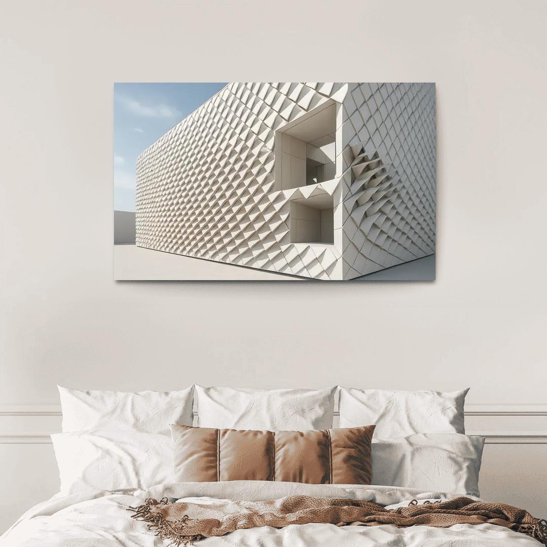 Adaptive Facade Kinetic Ceramic Loom one-piece frames