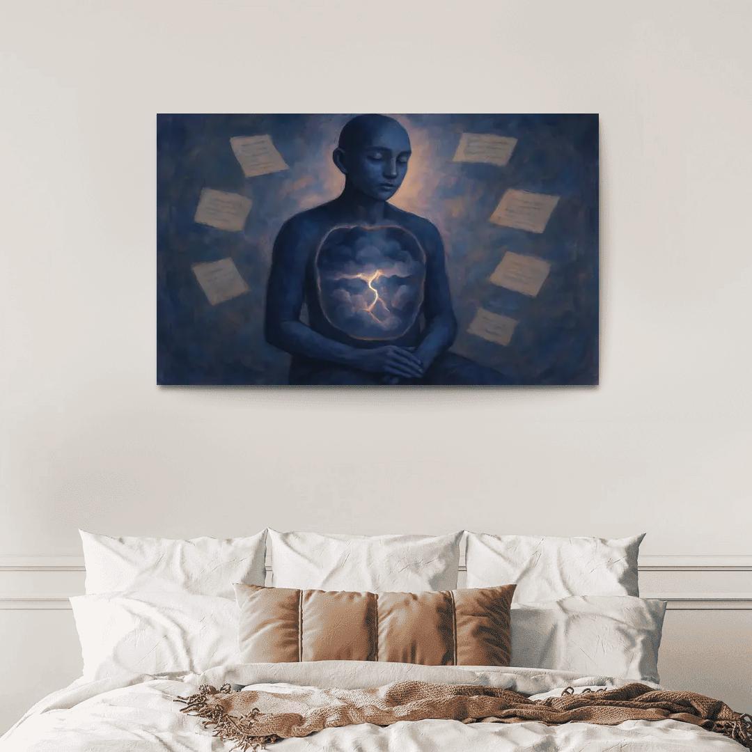 Quiet Storms Art For Mental Health And Emotional First Aid wall decor