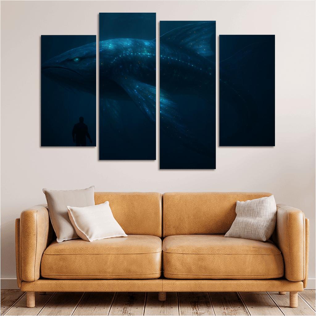 The Tidesinger Leviathan wall art