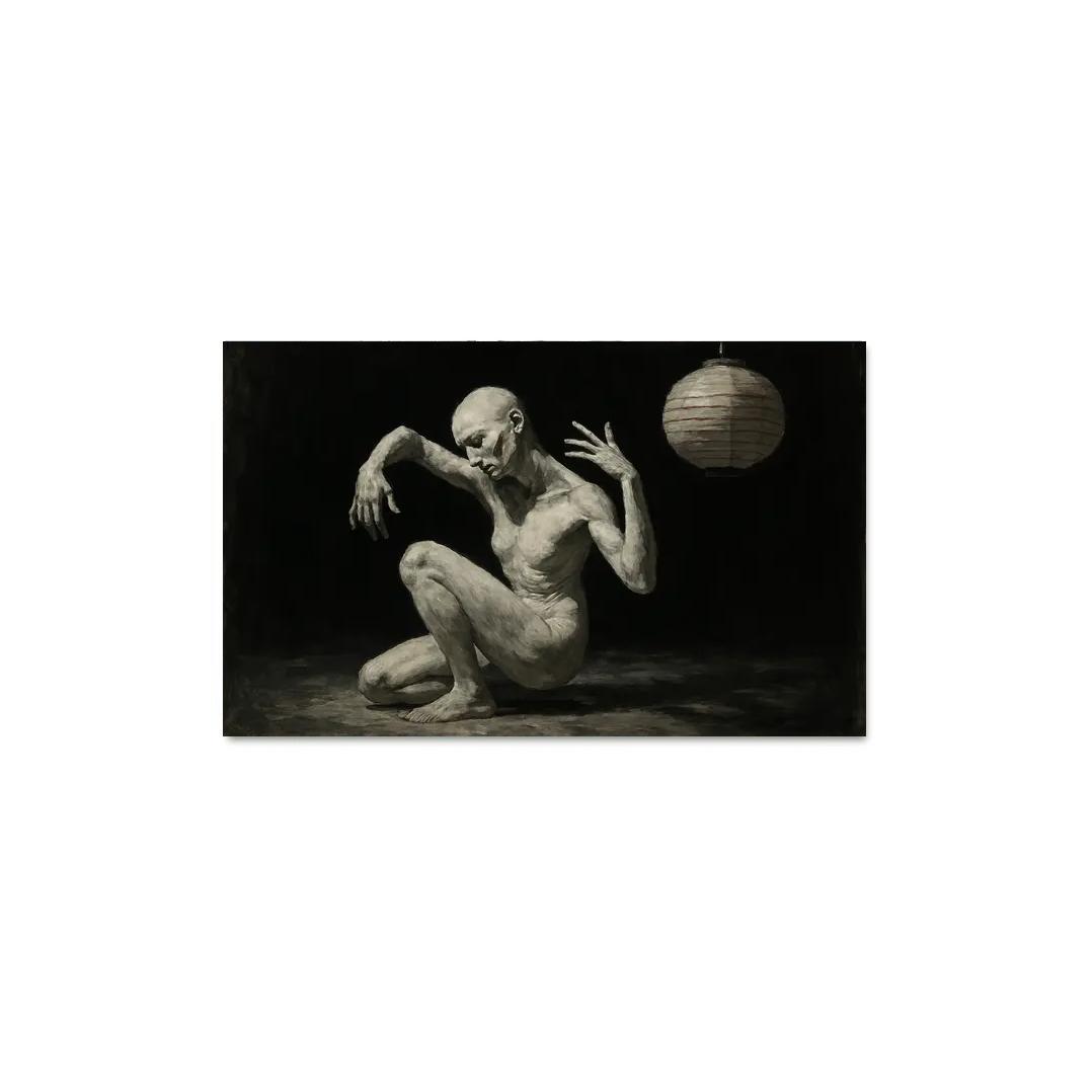 Butoh Reverie The Haunting Minimalism Of Postwar Japan canvas paintings frame