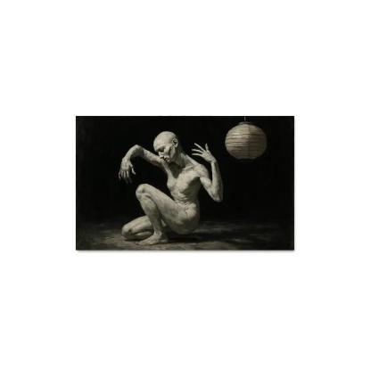 Butoh Reverie The Haunting Minimalism Of Postwar Japan canvas paintings frame