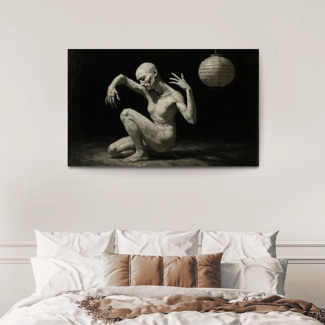 Butoh Reverie The Haunting Minimalism Of Postwar Japan canvas paintings frame