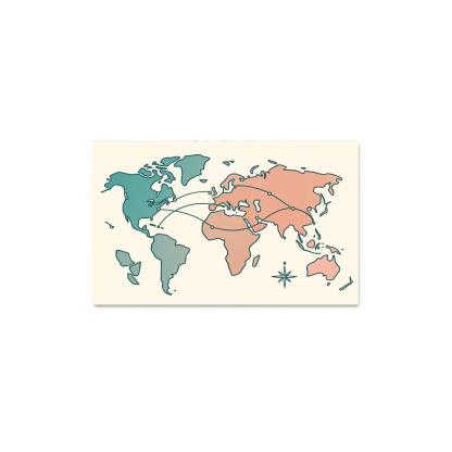 The Atlas Of Floating Quiet canvas paintings frame