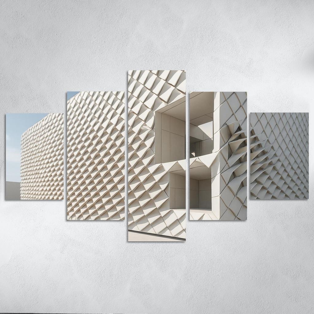 Adaptive Facade Kinetic Ceramic Loom one-piece frames