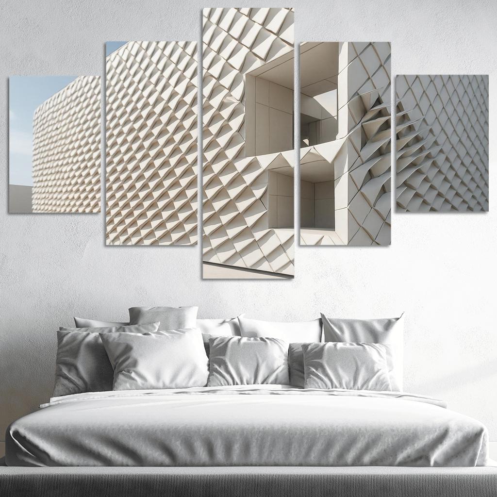 Adaptive Facade Kinetic Ceramic Loom one-piece frames