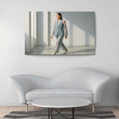 Sheer Layered Tailoring The Modern Airy Suit wall art