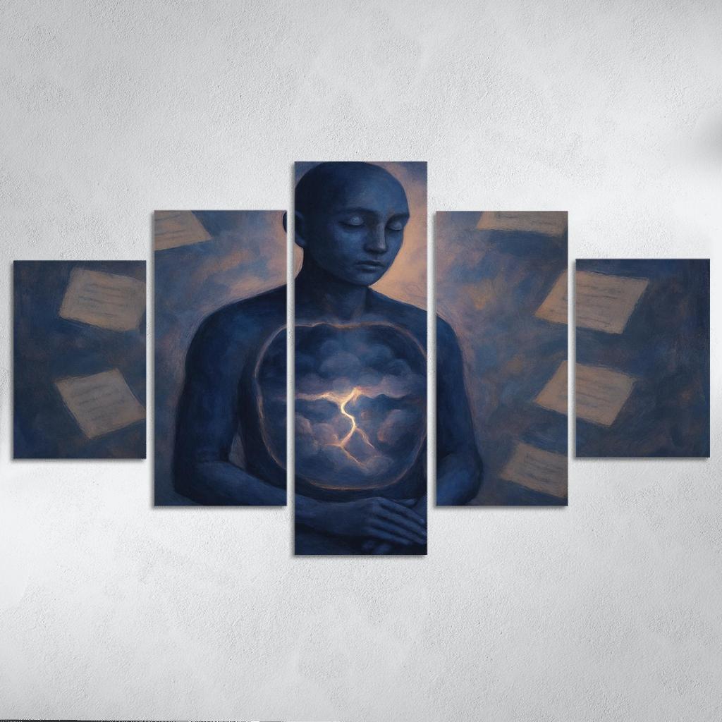 Quiet Storms Art For Mental Health And Emotional First Aid wall decor