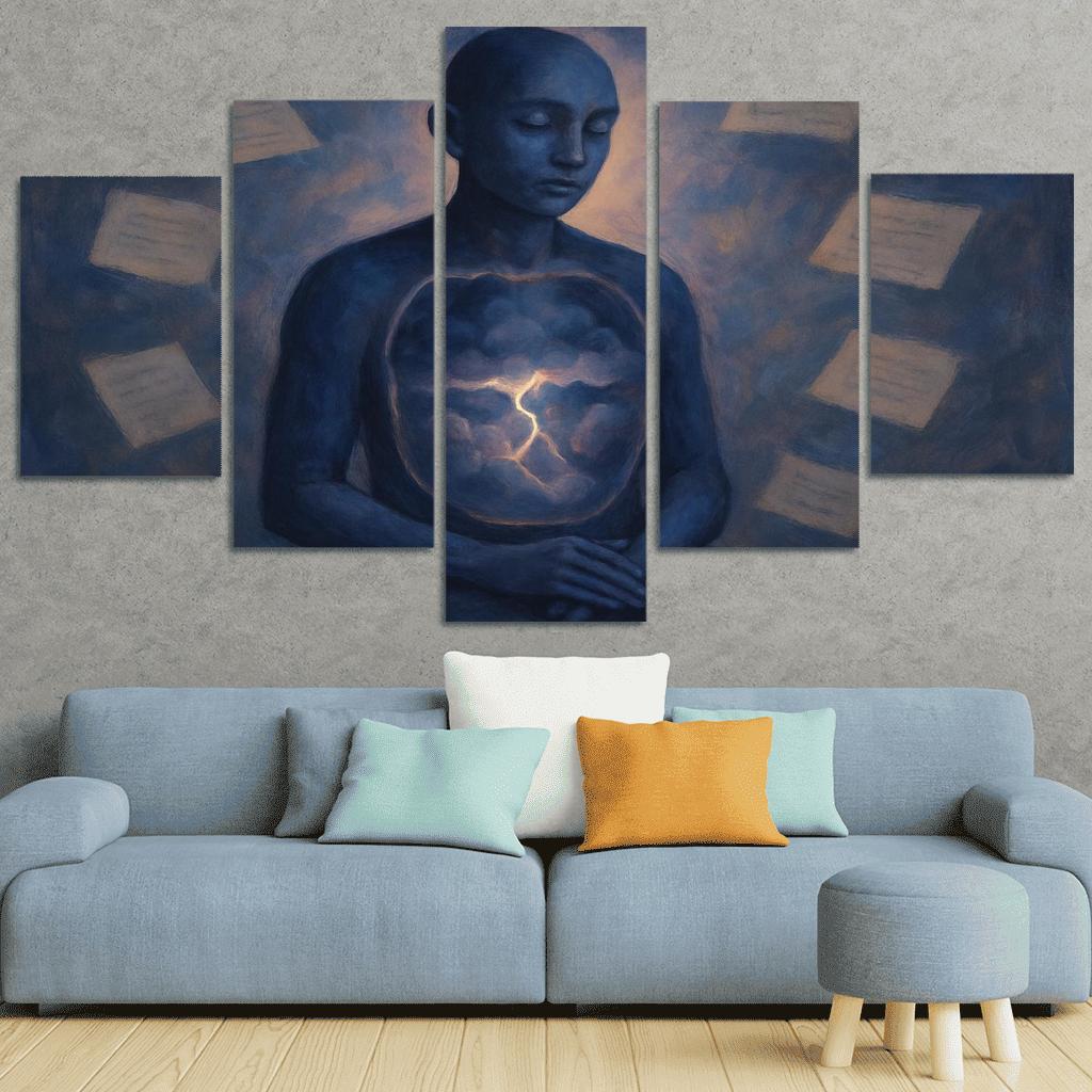 Quiet Storms Art For Mental Health And Emotional First Aid wall decor