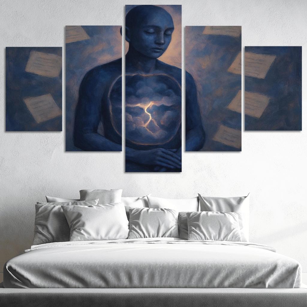 Quiet Storms Art For Mental Health And Emotional First Aid wall decor