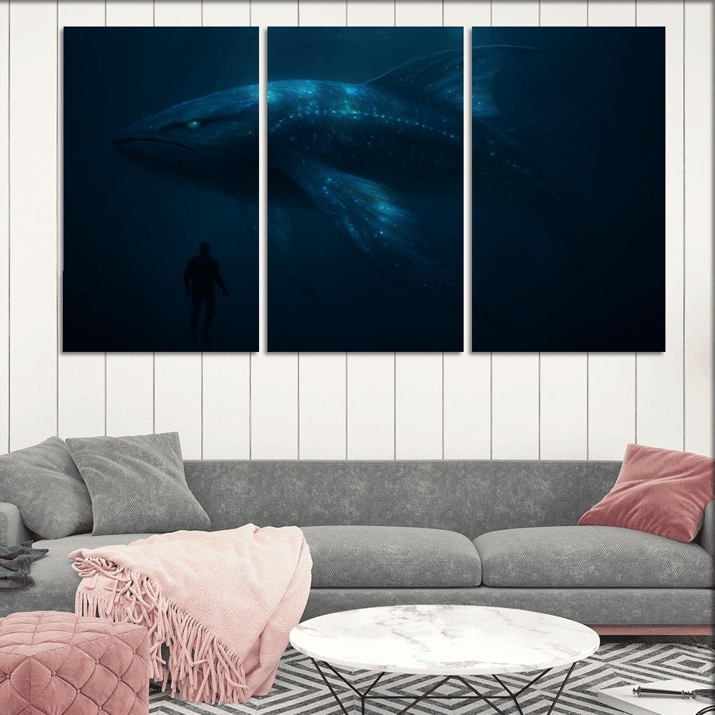 The Tidesinger Leviathan wall art