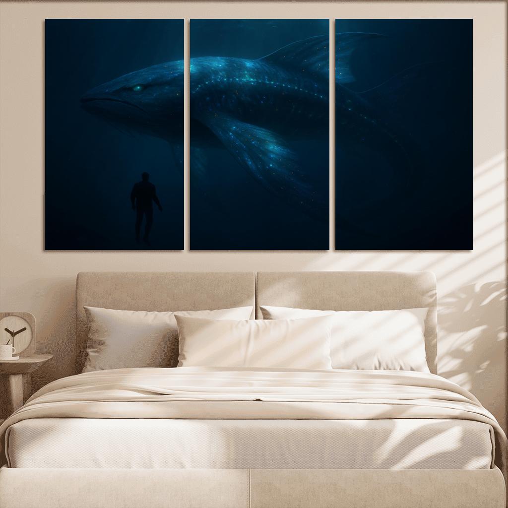 The Tidesinger Leviathan wall art