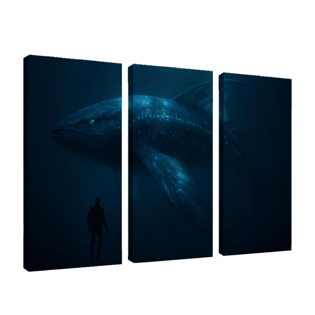 The Tidesinger Leviathan wall art