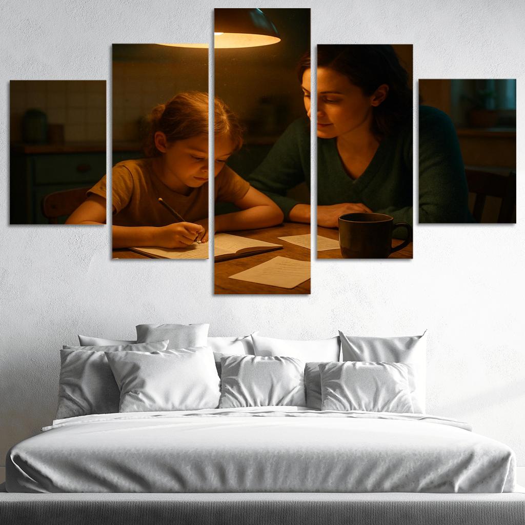 The Kitchen Table Constellations premium artwork frames