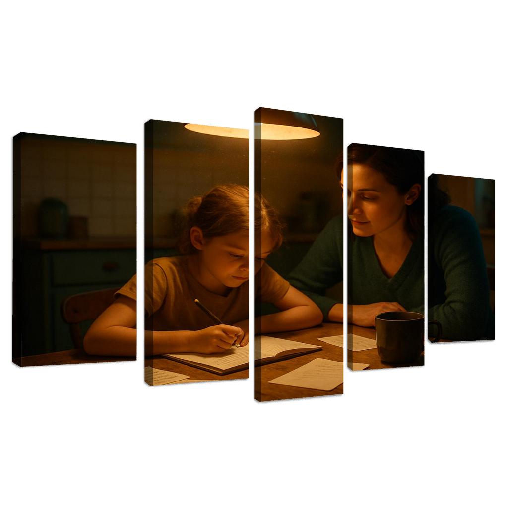 The Kitchen Table Constellations premium artwork frames
