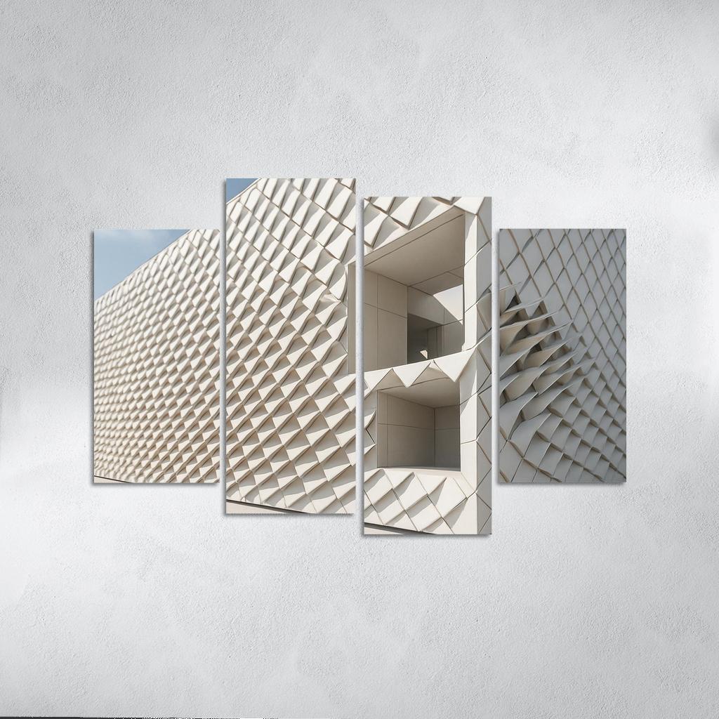 Adaptive Facade Kinetic Ceramic Loom one-piece frames