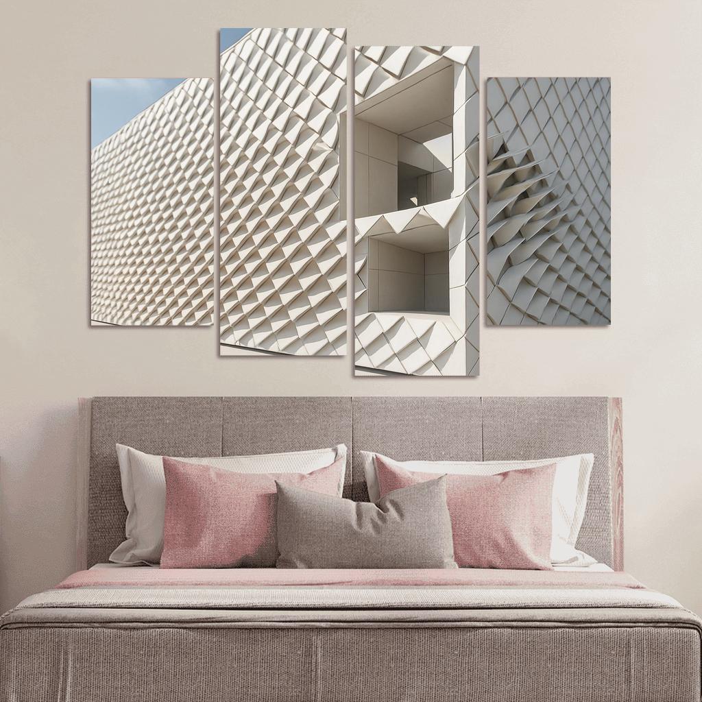 Adaptive Facade Kinetic Ceramic Loom one-piece frames