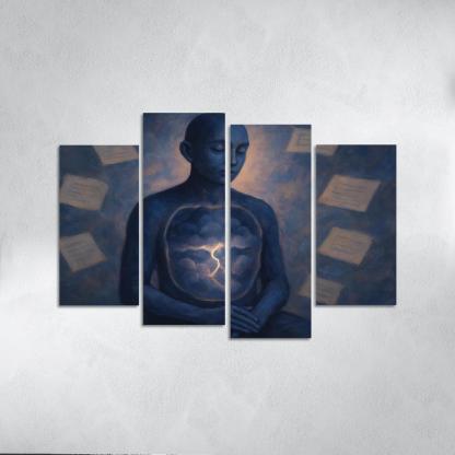 Quiet Storms Art For Mental Health And Emotional First Aid wall decor