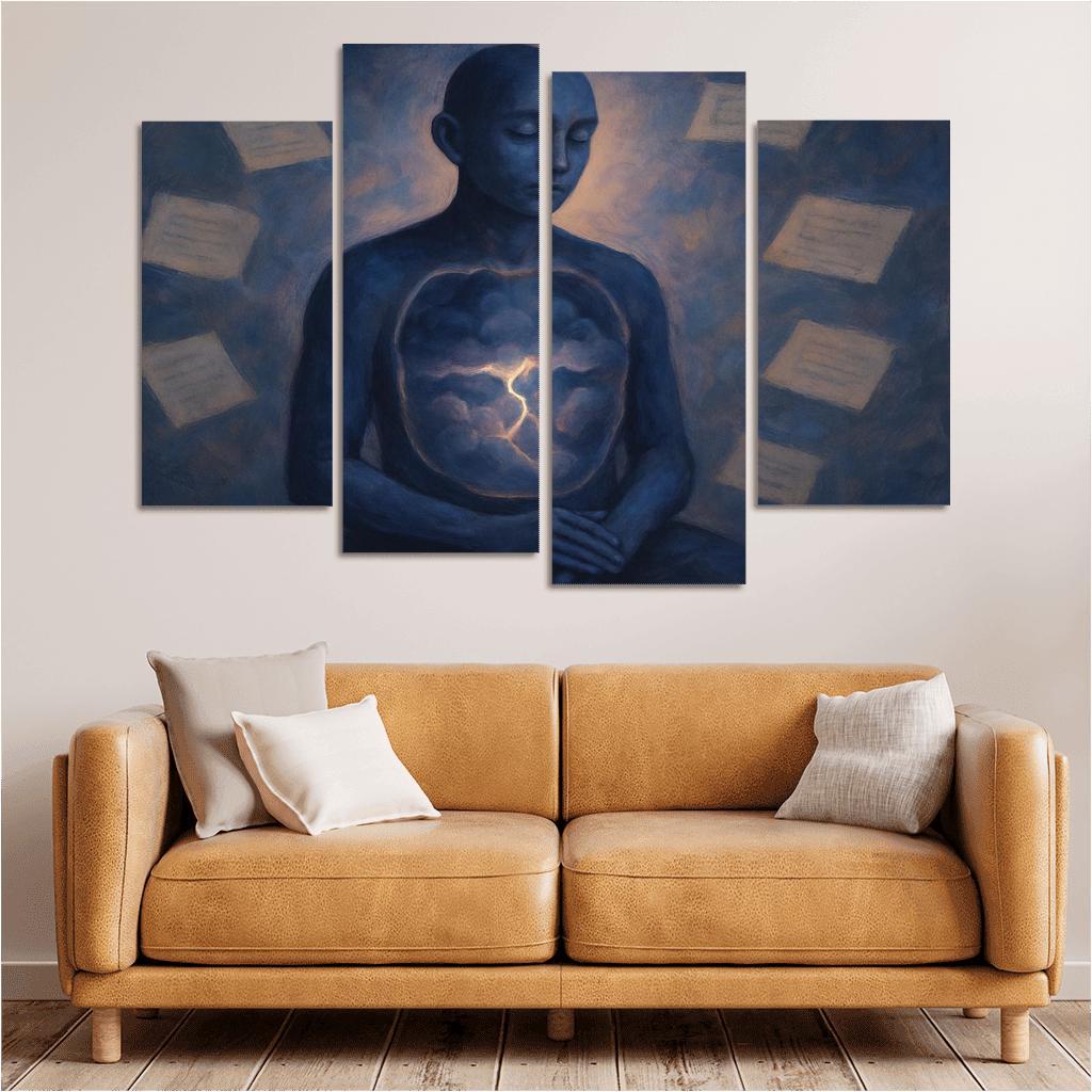 Quiet Storms Art For Mental Health And Emotional First Aid wall decor